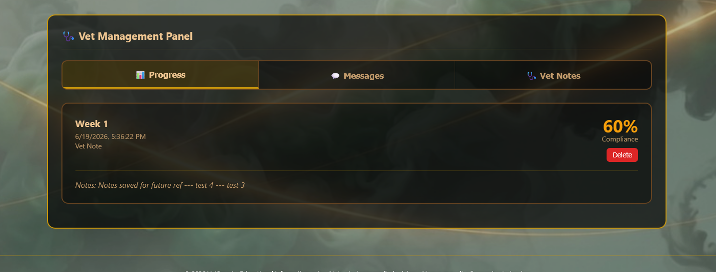 Compliance Tracking